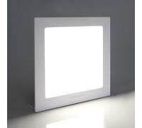 Long Life Lamp Company 12W LED Square Recessed Ceiling Panel Down Light Flat Slim Cool White 6500k