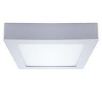Long Life Lamp Company 12W LED White Body Square Surface Mount Ceiling Panel Down Light Cool White 7000K