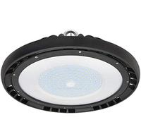 Long Life Lamp Company 150W LED High Bay Light UFO Suspended Warehouse Lighting 6500k IP65 Super Bright Under Canopy Workshop Commercial Industrial Units Spotlamp FL-F