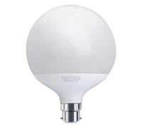 Long Life Lamp Company 18w Round LED Globe Bulb B22 Bayonet Pure White 5000k Equivalent to 162w