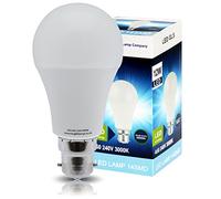 Long Life Lamp Company 2 x 12w GLS LED Light Bulb B22 Bayonet Very Bright 12w = 120w Warm White A60