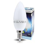 Long Life Lamp Company 2 x High Power LED 7w Candle Light Bulb Frosted Cover E14 SES Small Edison Screw 60w Equivalent Replacement