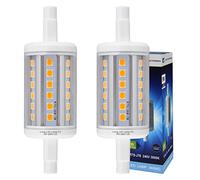 Long Life Lamp Company 2 x R7S 78mm LED Bulb J78 Halogen Linear Replacement 5w 3000k Warm White for Flood Lights