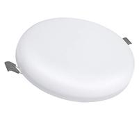 Long Life Lamp Company 24w Round LED Panel Slim Flush Mount 6500k Cool White Ceiling Down Light Frameless Spot 24RCWA