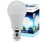 Long Life Lamp Company 3 x 12w GLS LED Light Bulb B22 Bayonet Very Bright 12w = 120w Warm White A60