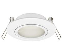 Long Life Lamp Company 4 x 4w LED Ceiling Downlight White Recessed Adjustable Spot Light 6400k Bright DWBCW