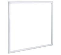 Long Life Lamp Company 48w Border Line LED Panel 600 x 600 Recessed Ceiling Light 3000k Warm White Suspended Ceiling Light Edge Lit Frame PHFL48W-WW