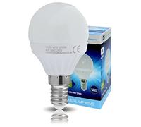 Long Life Lamp Company 4w LED Golf Ball Small Screw E14 Replacement Bulb Energy Saving Frosted Cover (Warm White)