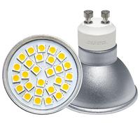 Long Life Lamp Company 5 x High Power 5w LED GU10 Light Bulbs Cool White 27SMD Technology Energy Saver 475 Lumens