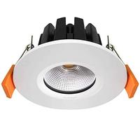 Long Life Lamp Company 6w Modern LED Recessed Fir Ceiling Down Light IP65 Warm White 3000k