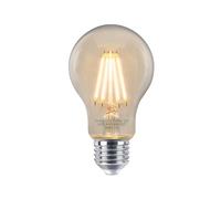 Long Life Lamp Company A60 4w LED Filament Light Bulb Warm White E27 ES Edison Screw Clear Glass