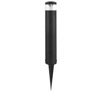 Long Life Lamp Company Black Outdoor Garden LED Bollard Post Ground Spike Light Cool White GU10 IP54 ZLCA-01
