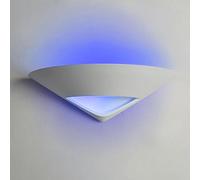 Long Life Lamp Company Blue LED Up Down Ceramic Wall Light Half Round Fixture Modern Indoor Light B811