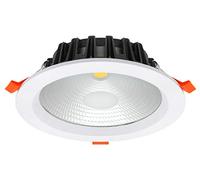 Long Life Lamp Company COB 18W Recessed Commercial LED Downlight Daylight 6000k AC100-240v PL and Metal Halide Replacement CDL18