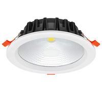 Long Life Lamp Company COB 24W Recessed Commercial LED Downlight Daylight 6000k AC100-240v PL and Metal Halide Replacement CDL24