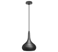 Long Life Lamp Company Droplet Modern Ceiling Pendant Light Grey Dark Pewter Metal Shade M0145F