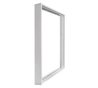 Long Life Lamp Company LED Panel Surface Mounting Frame Box Kit for Ceiling Panel 600 x 600 White Body