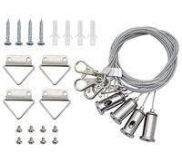 Long Life Lamp Company LED Panel Suspension Kit for Ceiling Light 600 x 600, 1200 x 300, 1200 x 600 SK2023