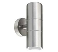 Long Life Lamp Company Modern Stainless Steel Up Down Double Wall Spot Light IP65 ZLCO3 Bulb not Included