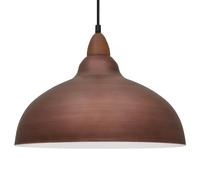 Long Life Lamp Company Rustic Copper Pendant Light Industrial Barn Ceiling Light Pendant Fitting H3128