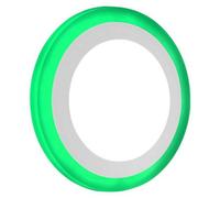 Long Life Lamp Company 12w Round Recessed LED Ceiling Panel Light Dual Colour Cool White Green Ring