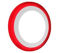 Long Life Lamp Company 12w Round Recessed LED Ceiling Panel Light Dual Colour Cool White Red Ring