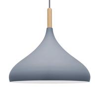 Long Life Lamps Company Grey Metal Dome Pendant Ceiling Light Vintage Orient Hanging Shade M0136