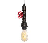 Long Life Lamps Company Industrial Pendant Light Rustic Metal Vintage Water Pipe Ceiling Light M0157 With 4W St58