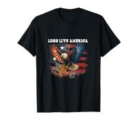 Long Live America 4th of July Independence Day T-Shirt