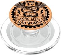 Long Live Bad Women Biker Motorcycle Rider Humor PopSockets PopGrip for MagSafe