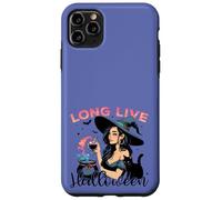 Long Live Halloween Witch Potion Retro Cat Case for iPhone 11 Pro Max