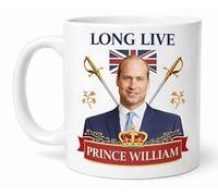 Long Live Prince William Mug Royal Crown Union Jack Gift Mug