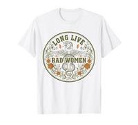 Long Live Rad Women Nurse Feminist Autumn Medicine T-Shirt