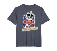 Long Live The Bean! T-Shirt, Men's Big and Tall, Heather Blue, 6X Tall