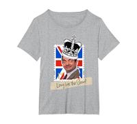 Long Live The Bean! T-Shirt, Women's Plus, Heather Grey, 6X