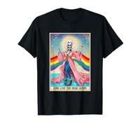 Long Live The Drag-Queen Funny Tarot Card Skeleton LGBT Gay T-Shirt