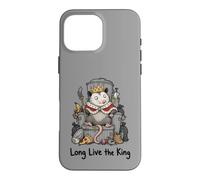 Long Live the King Funny Possum Trash King Case for iPhone 16 Pro Max