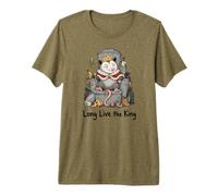 Long Live the King Funny Possum Trash King Premium T-Shirt
