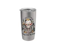 Long Live the King Funny Possum Trash King Stainless Steel Insulated Tumbler
