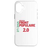 Long live the New Popular Front 2.0 LFI The Greens Communist Case for iPhone 16 Plus