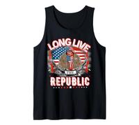 Long Live The Republic US Flag Democratic Tank Top