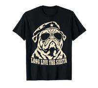 Long Live The Siesta Funny Pug Nap Dog Lover T-Shirt