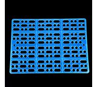 Long -lived Guinea Pig Cage Mats in a Light Color, Easy to Clean and Safe for Small Pets, Stylish Design (Blue)