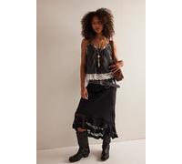 Long Lost Lover Half Slip by Intimately at Free People in Black, Size: Medium - female