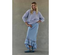 Long Lost Lover Half Slip by Intimately at Free People in Cashmere Blue, Size: Large - female