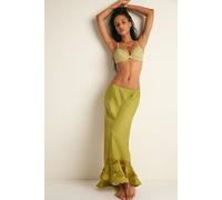 Long Lost Lover Half Slip by Intimately at Free People in Summer Moss, Size: Large - female