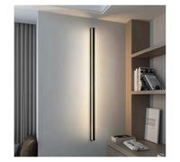 Long Minimalist LED Wall Light AC85~265V 200CM Line Wall Sconces Indoor TV Background Aisle Living Room Wall Lamp,Energy Conservation Wall Light (Warm Light H150cm)