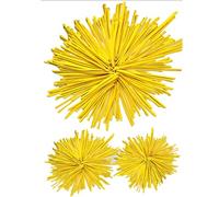 Long Modelling Balloons 260q Yellow Twisting Balloons DIY Magic Balloon for Kids Toy Birthday Party Wedding Clown Decoration 100 Pcs