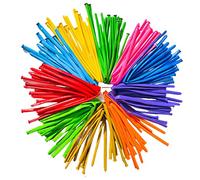 Long Modelling Balloons - Multicolor 260Q Latex Twisting Balloons - Animal Clown Making - For Kids Birthday, Wedding Party - Pack of 100