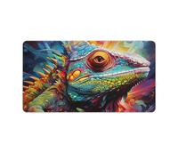 Long Mouse Pads Art Chameleon Washable Mouse Mat 40x75cm Large Desk Pad Computer PC Laptop Gaming Office Home Desk Accessory Gadget